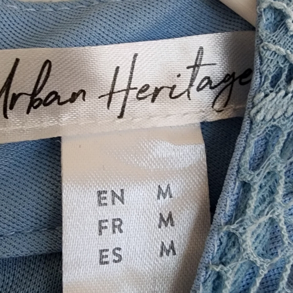 Blue Dress Lace Top - Picture 3 of 3